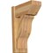 Ekena Millwork Funston Slat Rough Sawn Outlooker, Western Red Cedar, 8"W x 16"D x 24"H OUT08X16X24FST06RWR - alternate 1